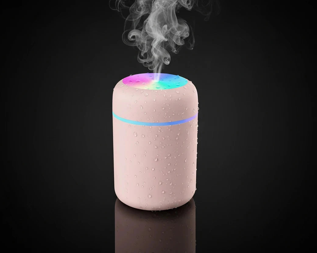 Aurent-Area-Mini Aroma-Diffusor & Luftbefeuchter mit LED-Atmosphärenlicht